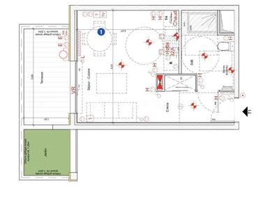 Studio - 27 m² - 1 pièce