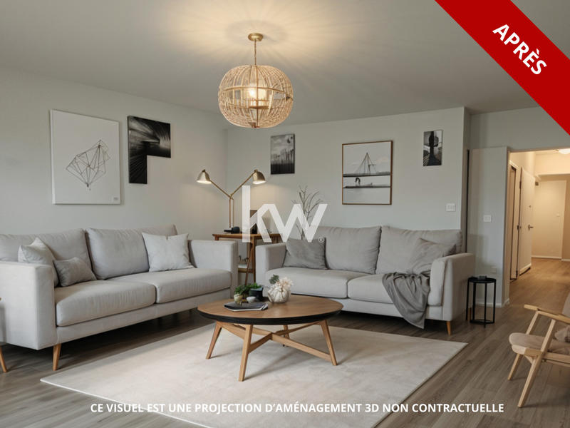 Appartement - 83 m² - 4 pièces