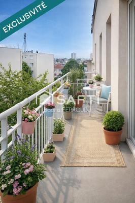 Appartement - 62 m² - 3 pièces