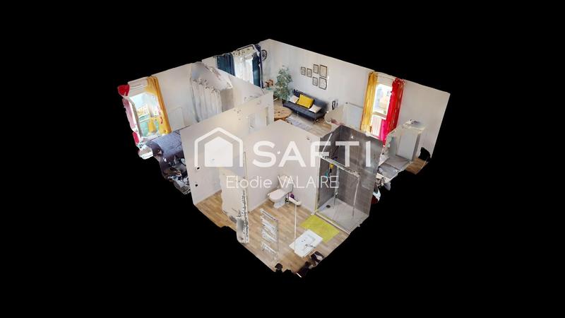 Appartement - 49 m² - 2 pièces