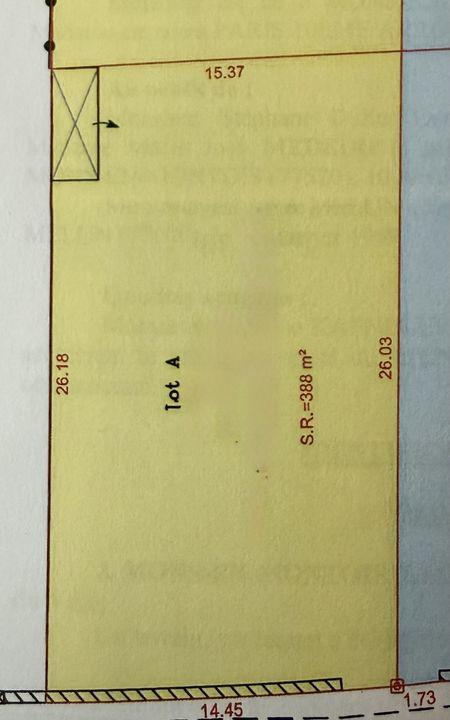 Terrain constructible - 388 m²