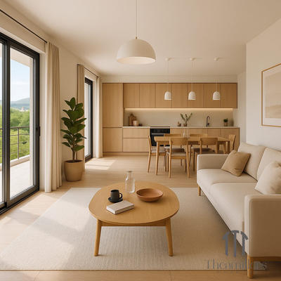 Appartement - 65 m² - 3 pièces