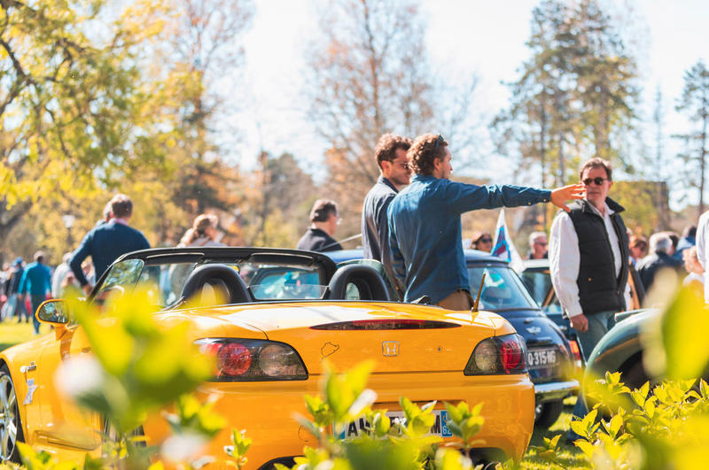Aux marches du Palais - Rassemblement d'automobiles de collection