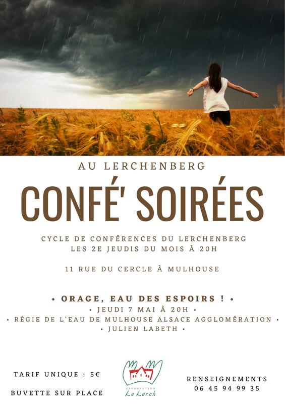 Confé' Soirées - Orage, eau des espoirs !