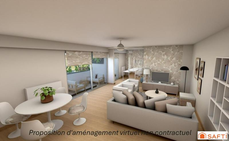 Appartement - 99 m² - 4 pièces