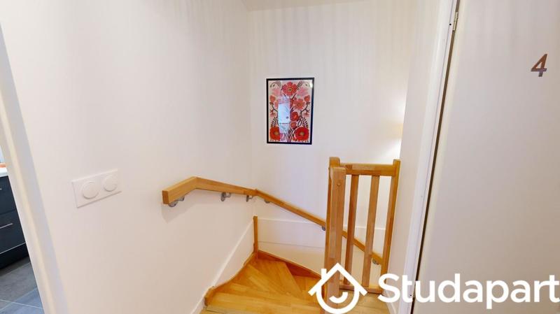 Chambre - 9 m² - 1 pièce