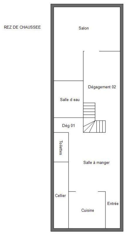 Maison - 92 m² - 6 pièces