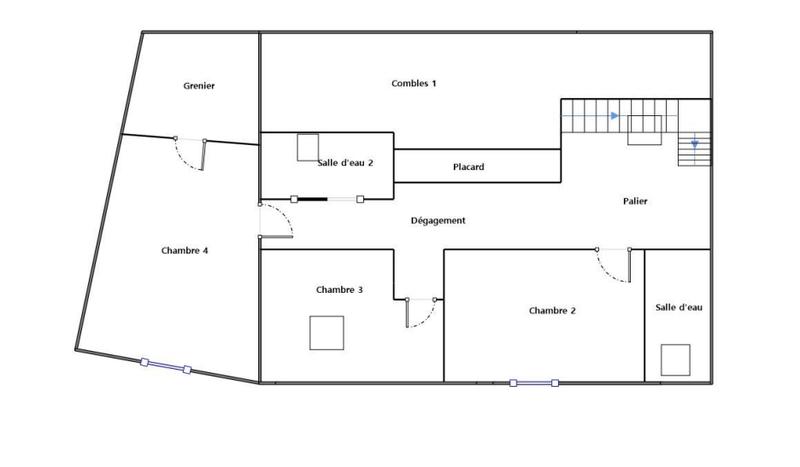 Maison de village - 130 m² - 6 pièces