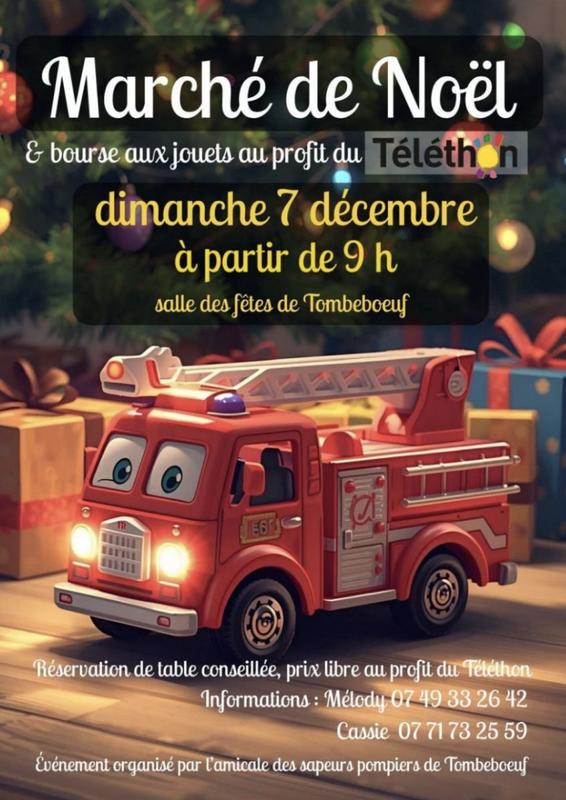 Marché de noël et bourse aux jouets
