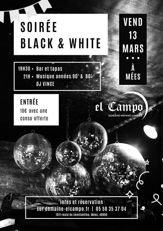 Soirée Black and White