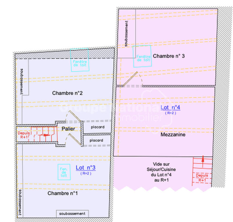 Appartement - 71 m² - 5 pièces