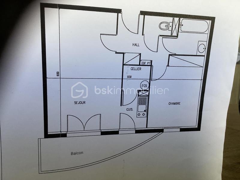 Loft - 48 m² - 2 pièces