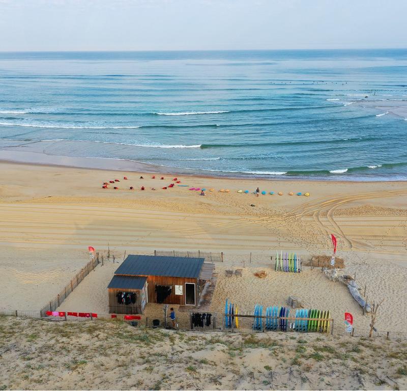 Mon premier cours de surf