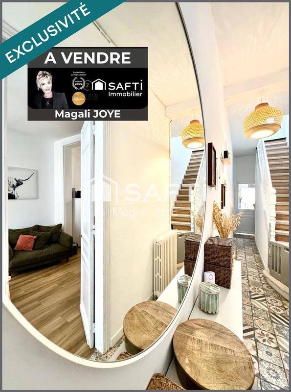 Maison de ville - 135 m² - 8 pièces