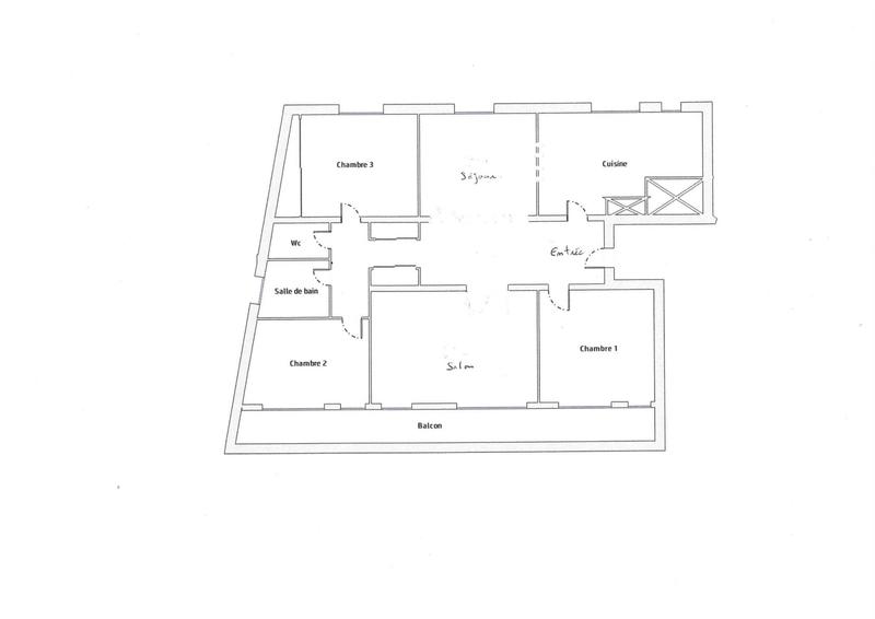 Appartement - 98 m² - 5 pièces