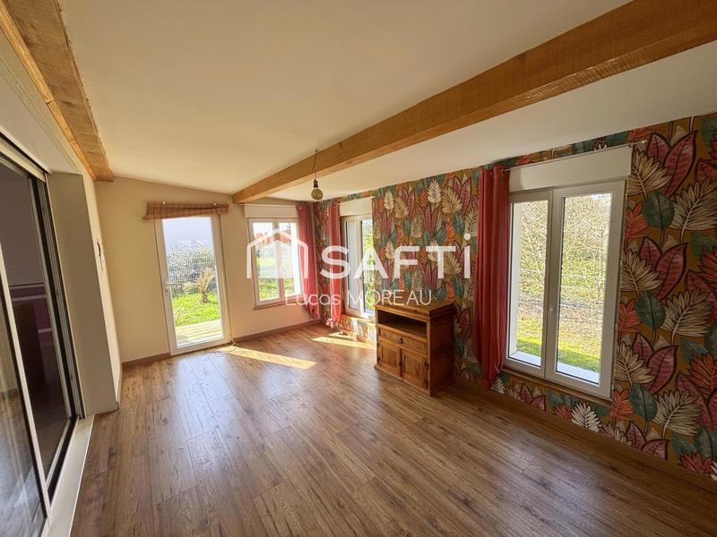 Maison - 124 m² - 5 pièces
