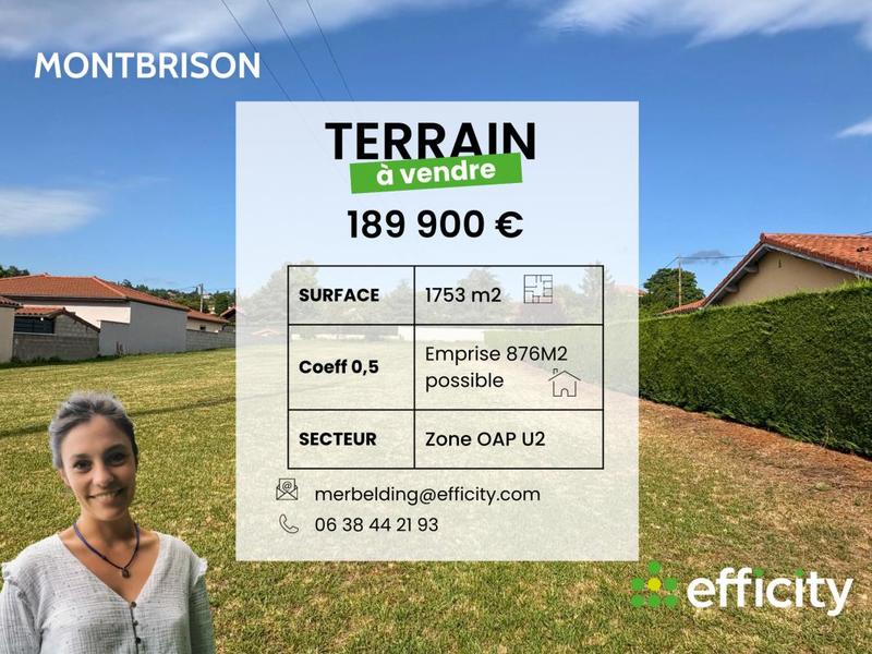 Terrain - 1 753 m²