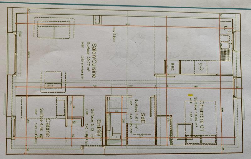 Appartement - 52 m² - 3 pièces