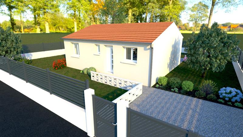Maison - 66 m² - 3 pièces