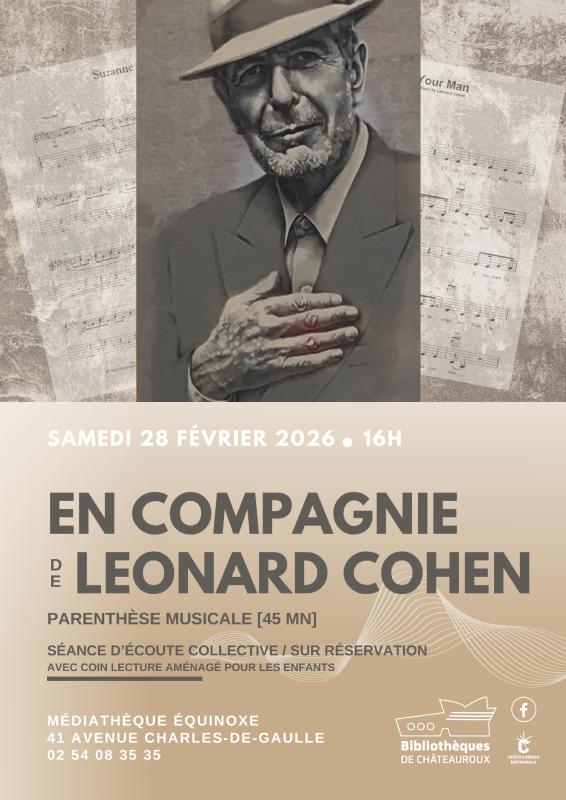 En compagnie de Leonard Cohen