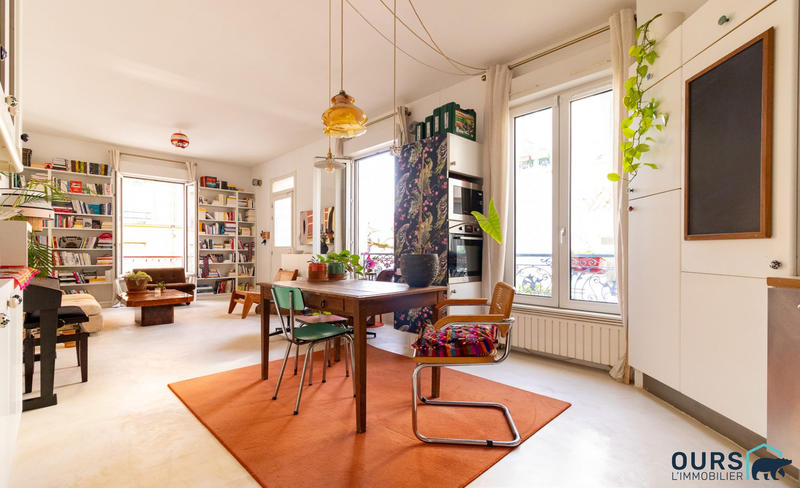 Duplex - 62 m² - 3 pièces