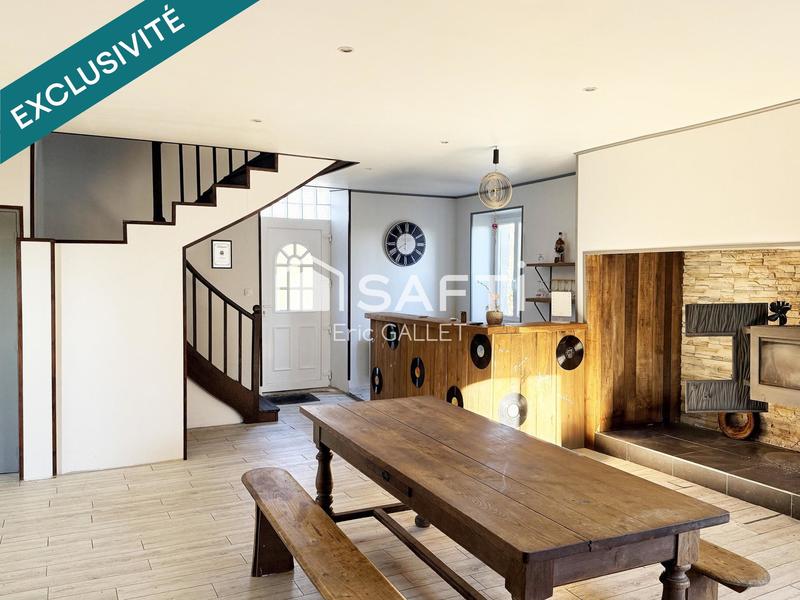 Maison - 123 m² - 4 pièces