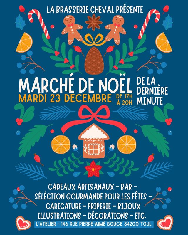 Marché de Noël de la dernière minute - Brasserie Cheval