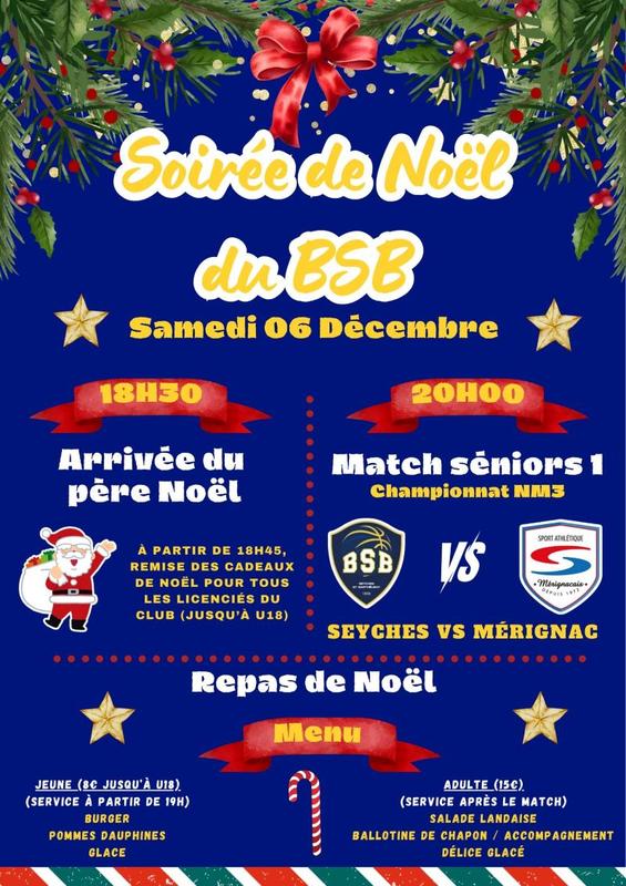 Soirée de Noël du Bsb