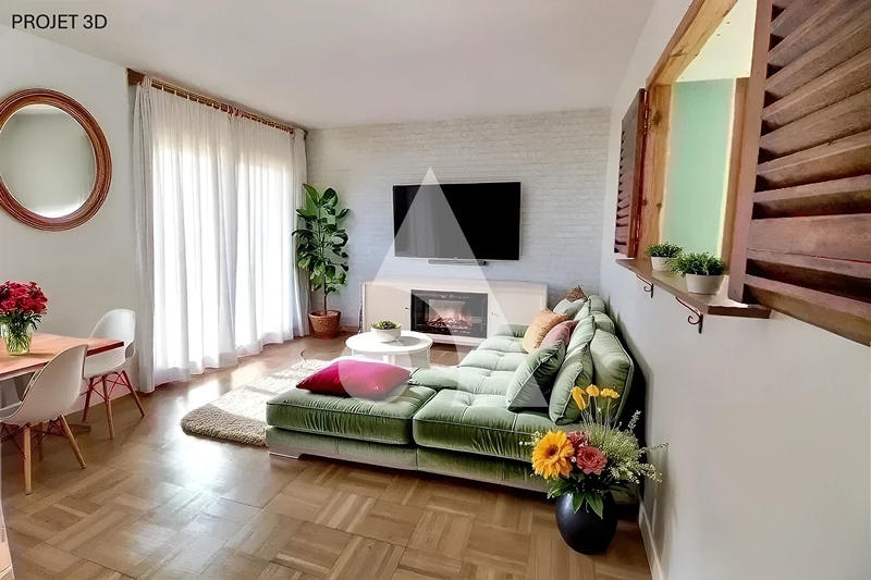 Appartement - 43 m² - 2 pièces