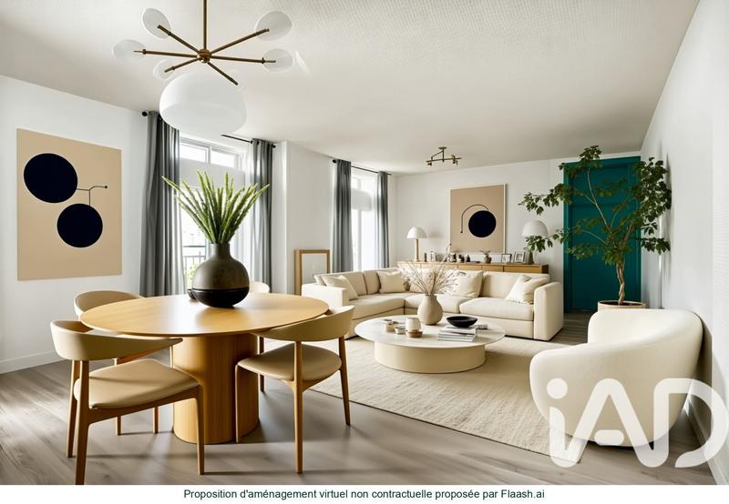 Appartement - 63 m² - 3 pièces