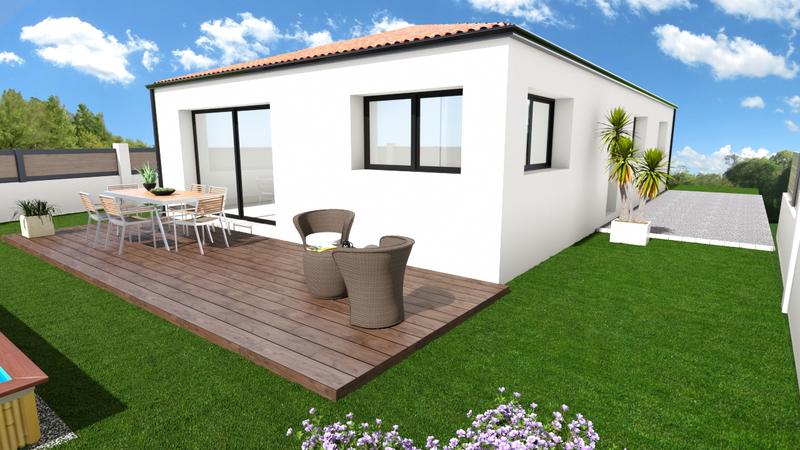 Maison - 90 m² - 4 pièces