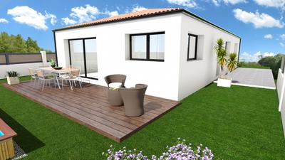 Maison - 90 m² - 4 pièces