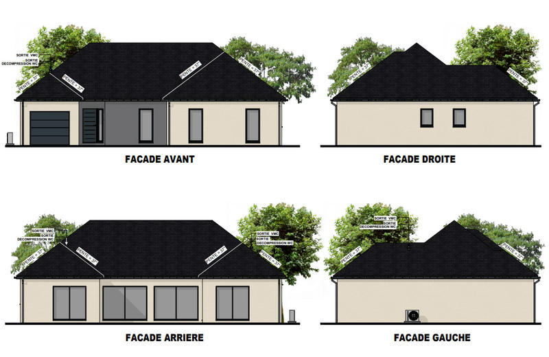 Maison - 134 m² - 6 pièces