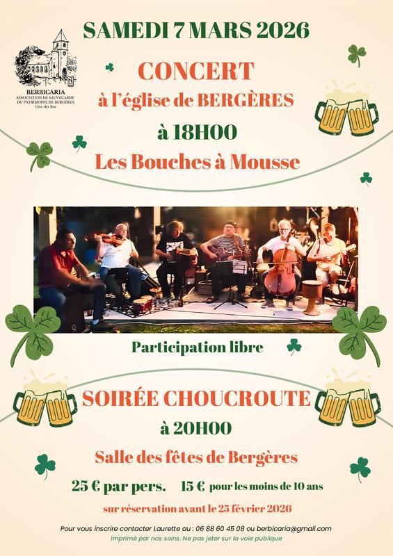 Concert &amp; Repas Choucroute