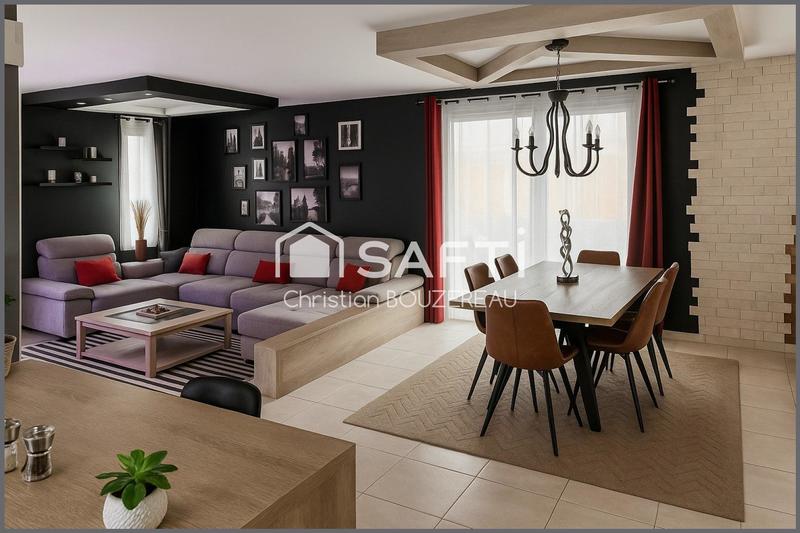 Maison - 124 m² - 4 pièces