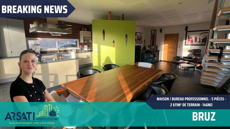 Maison - 146 m² - 5 pièces