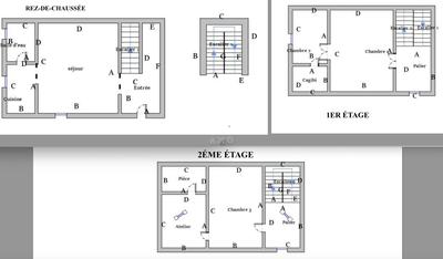 Maison - 90 m² - 4 pièces