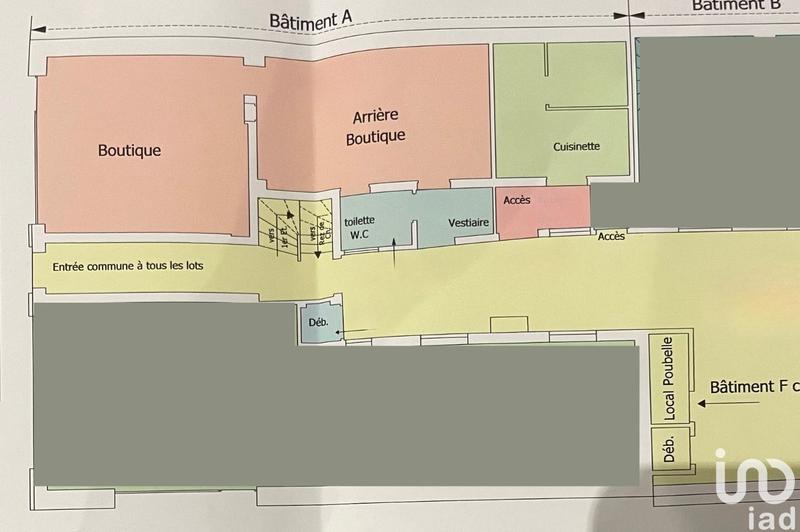 Local commercial - 76 m²