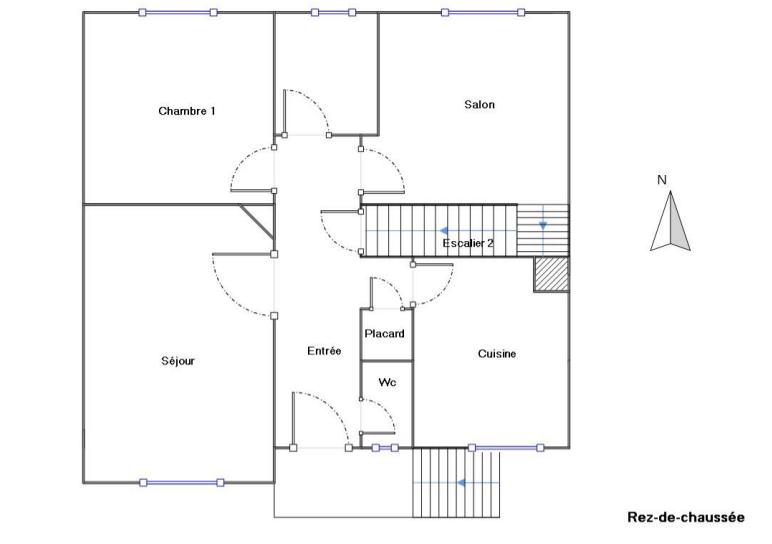 Maison - 100 m² - 5 pièces