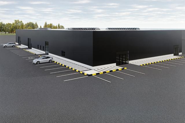 Entrepôt - 1 100 m²