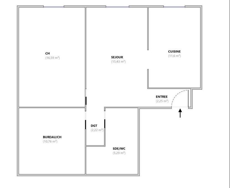 Maison de ville - 150 m² - 2 pièces
