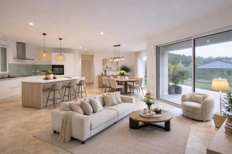 Maison - 95 m² - 4 pièces