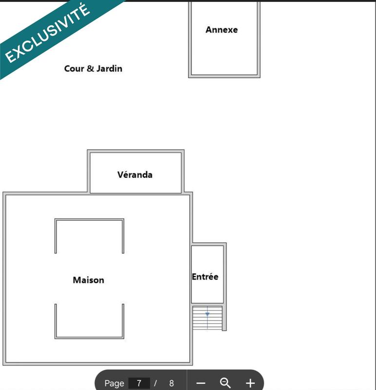 Maison - 120 m² - 6 pièces