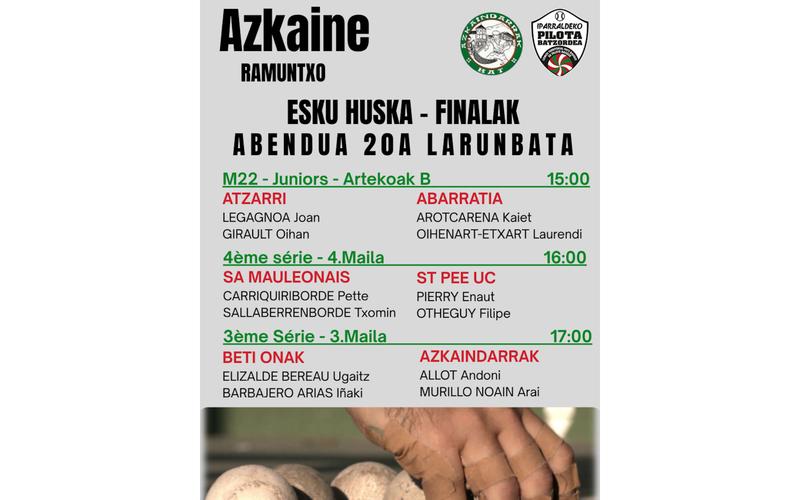 Finales de pelote à main nue