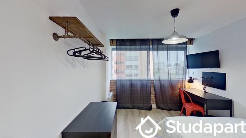 Chambre - 12 m² - 1 pièce