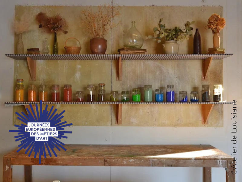 Louisiane, atelier de décoration vintage et peinture naturelle