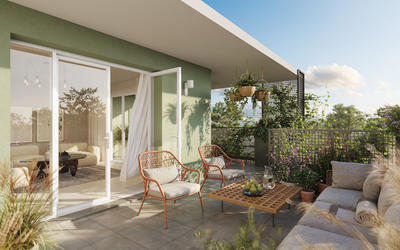 Appartement - 59 m² - 3 pièces