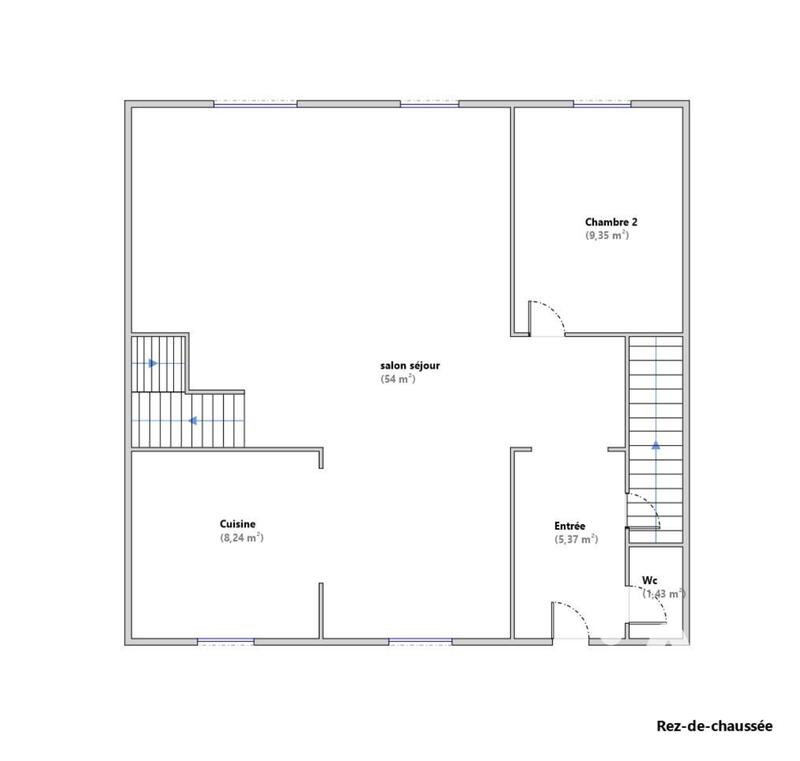 Maison - 153 m² - 7 pièces