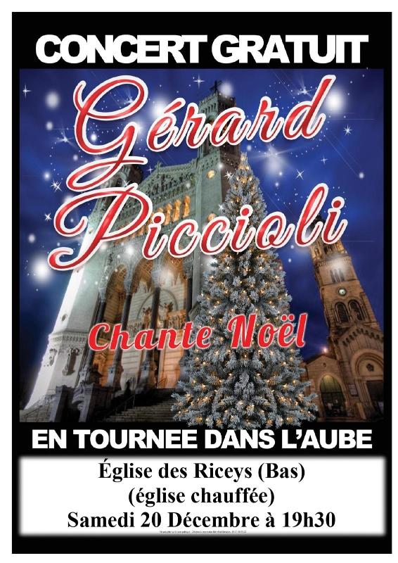 Concert : Gérard Piccioli chante Noël