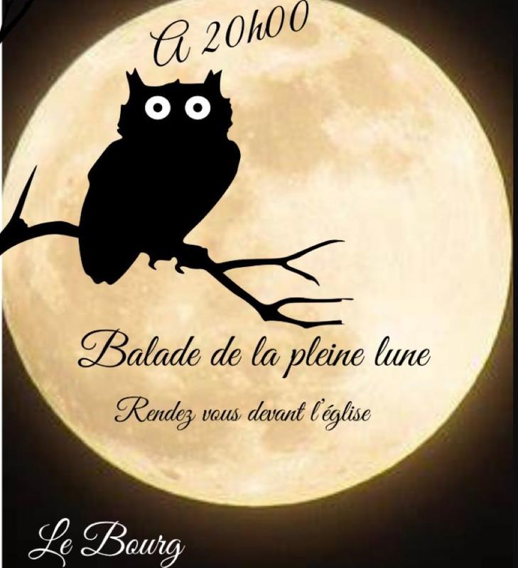 Balade de la pleine lune, le Bourg
